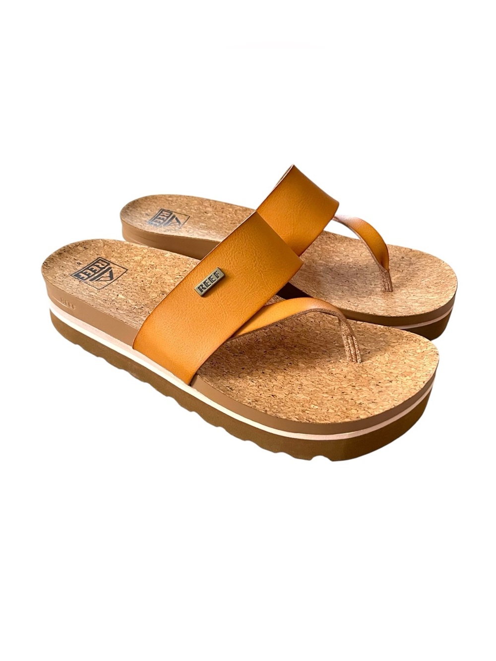 Reef Cushion Sol Hi Cork Sandals